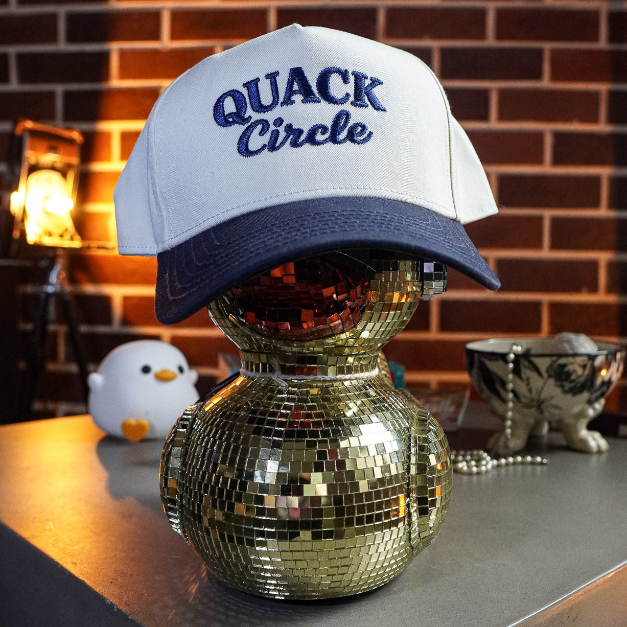 Quack Circle Hat – Midnight/Natural